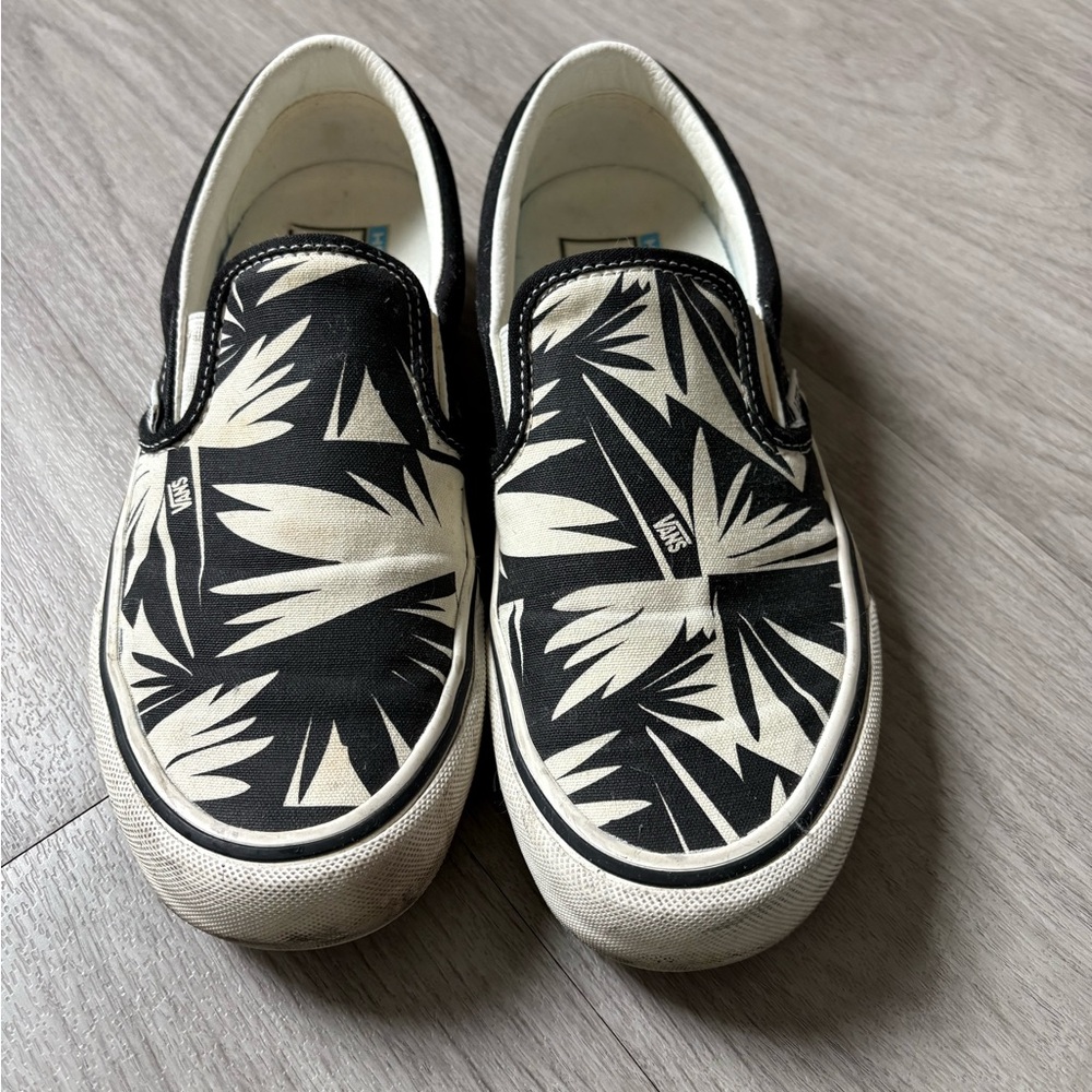 Vans Monochrome Graphic Slip-Ons